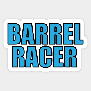 Barrel Racer Sticker